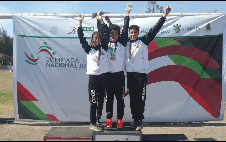 Con las medallas conseguidas este miércoles, el equipo jalisciense se ubicó en lo más alto del medallero de este deporte al sumar un total de 13 preseas. TWITTER / @codejalisco
