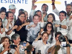 El panista se comprometió a trabajar en materia de seguridad con una nueva estrategia, en donde pondere la inteligencia y no la violencia. SUN /