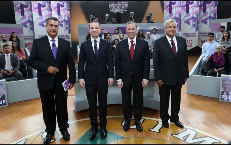 El debate se llevará a cabo el próximo 12 de junio en Mérida. AP / INE