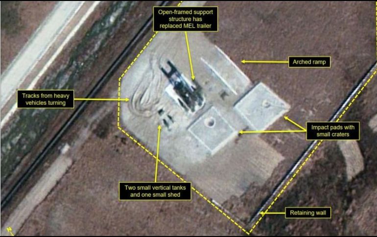 Las instalaciones desmanteladas forman parte del centro de test que el régimen norcoreano posee en la ciudad de Kusong. ESPECIAL/www.38north.org