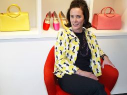 Kate logró notoriedad en el mundo de la moda con la marca de ropa y accesorios que lleva su nombre. AP / ARCHIVO