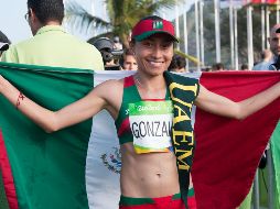 Entre los atletas se encuentra la maratonista Madaí Pérez y la subcampeona olímpica de Río 2016 en marcha Guadalupe González (foto), quien sería la abanderada de la delegación mexicana a la cita colombiana. MEXSPORT / ARCHIVO