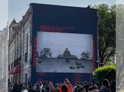 A través de un mural, Interpol dio a conocer la portada de su nuevo disco. INSTAGRAM / interpol