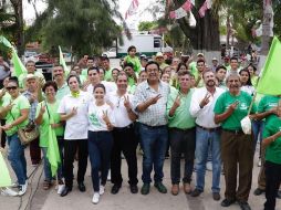 Cosío Gaona lamentó las condiciones de inseguridad que denunciaron vecinos de los municipios que visitó. ESPECIAL