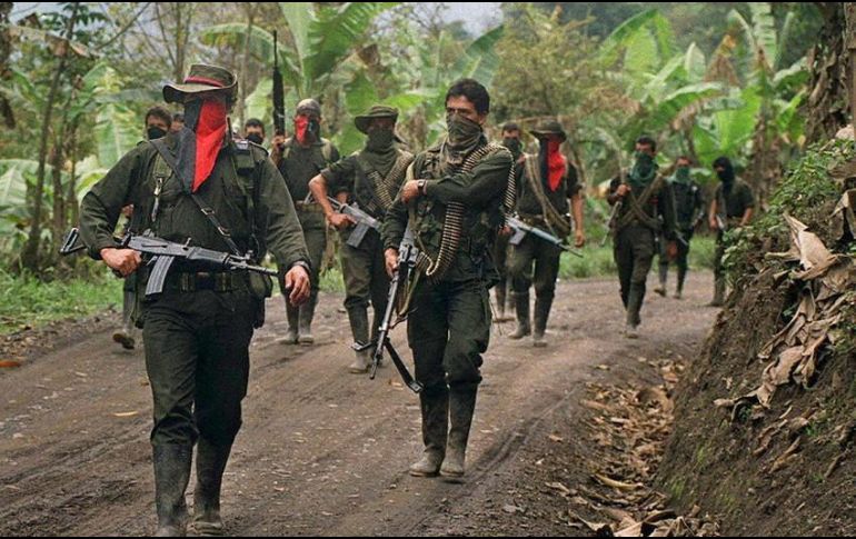 El ELN realizó un alto el fuego del 25 al 29 de mayo debido a la primera vuelta de las elecciones presidenciales en Colombia. AFP / STR