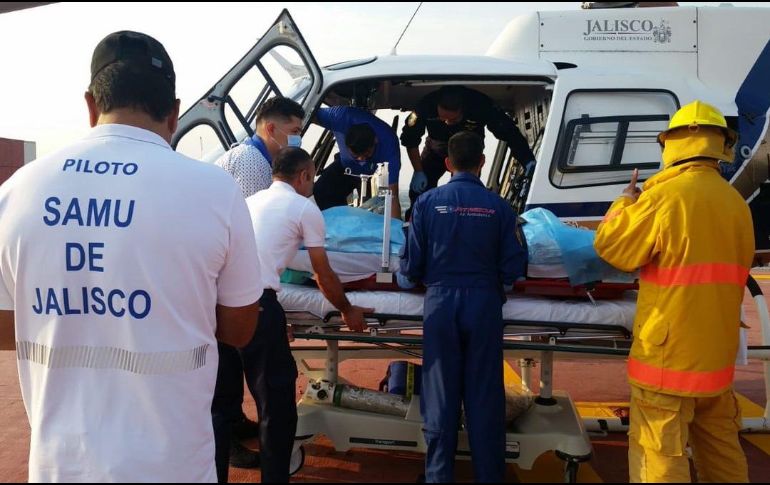 El secretario de Salud, Alfonso Petersen, informó del traslado a través de su cuenta de Twitter. TWITTER / @AlfonsoPetersen