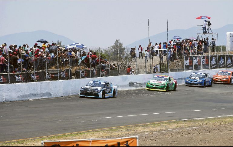 El Trióvalo Internacional de Cajititlán será el escenario de la Nascar Peak México Series por segundo año consecutivo. EL INFORMADOR/D. Reos