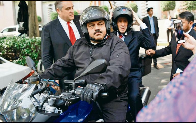 Con empresarios. Meade delineó sus promesas en educación y libre comercio. NTX