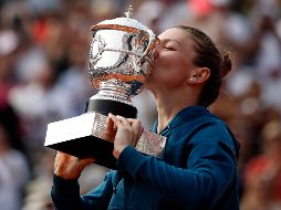 La jugadora de 26 años se mantiene como la número uno del mundo. EFE / Y. Valat