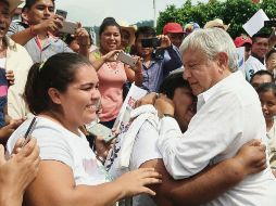Juntos haremos historia. López Obrador criticó el apoyo del ex presidente Vicente Fox a Ricardo Anaya. NTX