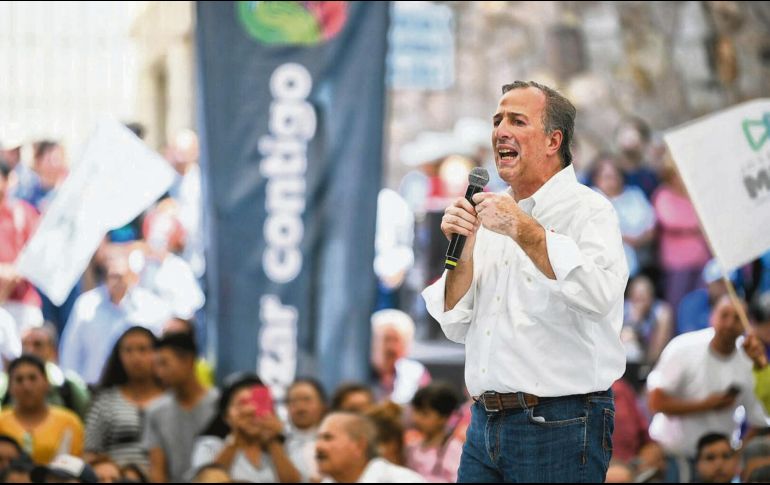 Todos por México. José Antonio Meade se reunió con su equipo de campaña. NTX