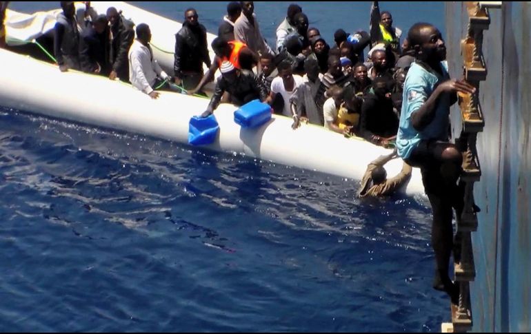 Entre los inmigrantes se encontraban 19 mujeres y dos niños. AP/ARCHIVO