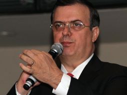 Ebrard recibió burlas en la misma red social sobre el error que cometió. NTX / ARCHIVO