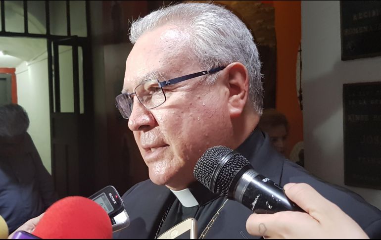 El líder religioso ve con preocupación la violencia en contra de los candidatos en Jalisco y en México. EL INFORMADOR / A. Gallegos