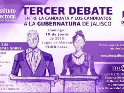 Tercer #DebateJalisco + memes de #AlláEnLaRed