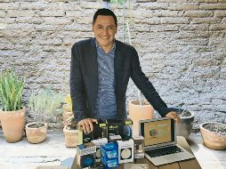 Emprendedor. Francisco Guarneros, cofundador y director general de Fail Box. EL INFORMADOR/A. Gallegos