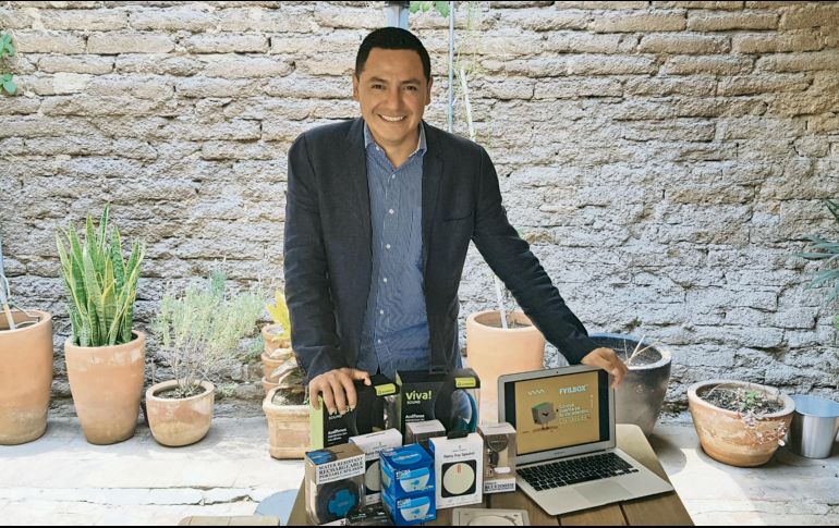 Emprendedor. Francisco Guarneros, cofundador y director general de Fail Box. EL INFORMADOR/A. Gallegos