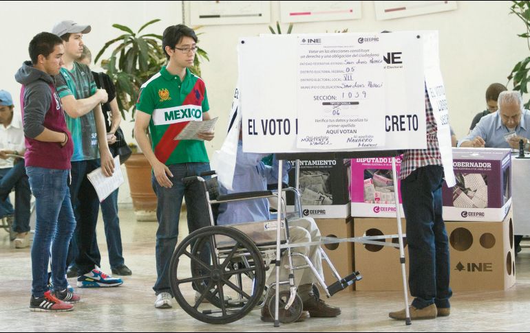 Voto. Autoridades esperan instalar la totalidad de las casillas en esta elección. NTX