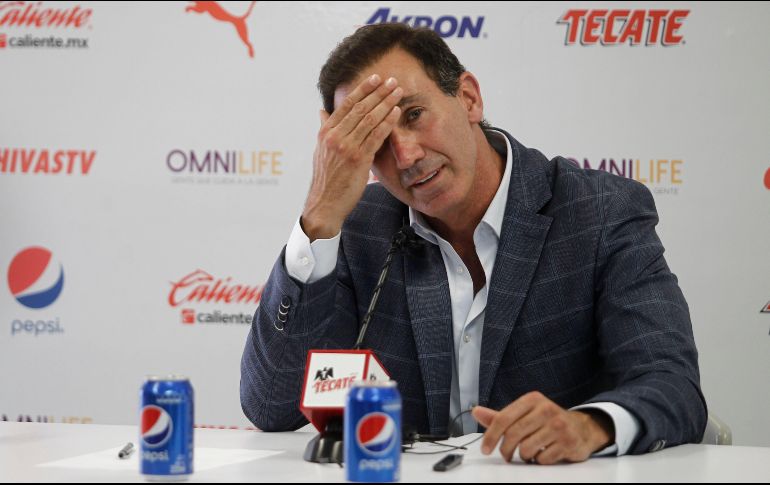 De Anda fue presentado de manera oficial con Chivas, en el puesto de director deportivo, el pasado 15 de marzo. EL INFORMADOR / ARCHIVO