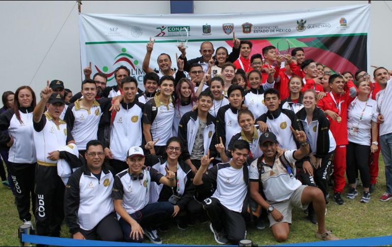 Los tiradores estatales consiguieron un total de 19 metales dorados, 15 plateados y 10 de tercer lugar. TWITTER / @codejalisco