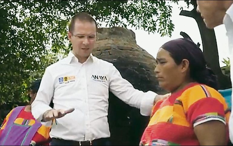 Ricardo Anaya estuvo de visita en Valladolid; se encontró con simpatizantes. ESPECIAL