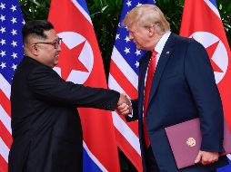 Trump y Kim reconocieron en el texto que su cumbre de hoy fue 
