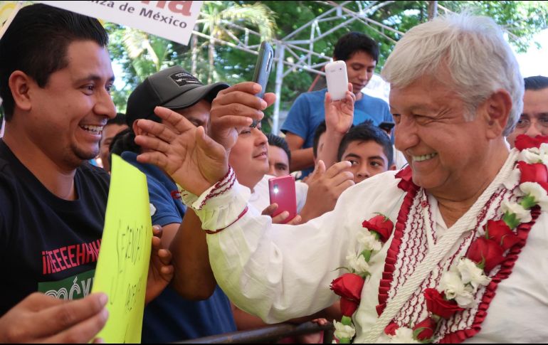 El tabasqueño asistirá al debate que se realizará en esta ciudad a las 21:00 horas. NTX / ESPECIAL