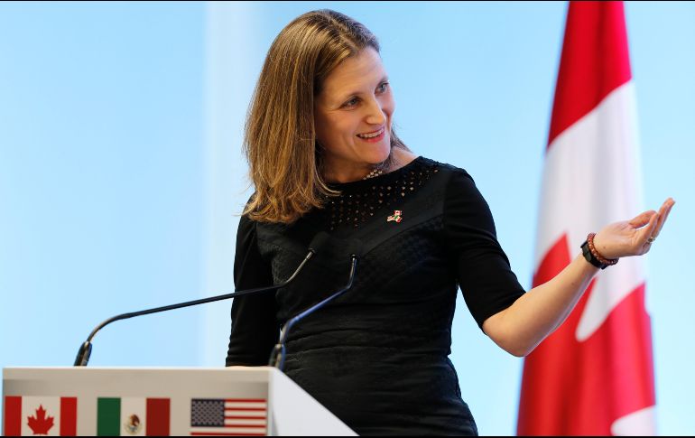 El gobierno canadiense puntualizó su interés de negociar junto con México el Tratado de Libre Comercio de América del Norte (TLCAN). EFE/ ARCHIVO