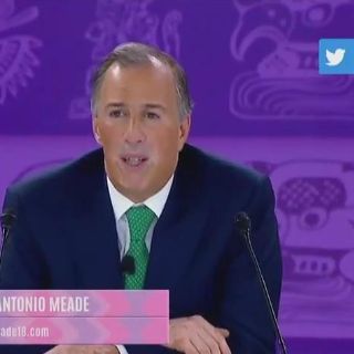 Meade desea suerte al Tri en el Mundial