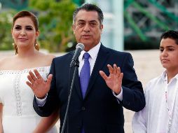 Aseguró que correría a los tres candidatos a la presidencia del gobierno para que “no se peleen” entre ellos. NTX/ J. Pazos