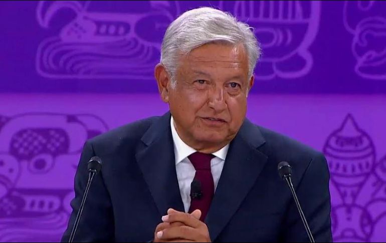 Andrés Manuel López Obrador en su participación en el tercer debate. YOUTUBE/INETV