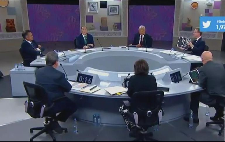 El abanderado presidencial de Por México al Frente, Ricardo Anaya, cuestionó al político tabasqueño sobre si había pactado con el Jefe del Ejecutivo. ESPECIAL