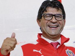 José Saturnino Cardozo afirmó que llega al Guadalajara a hacer su propia historia, al tiempo que reconoció el trabajo que Matías Almeyda hizo previamente. AFP/U. Ruiz