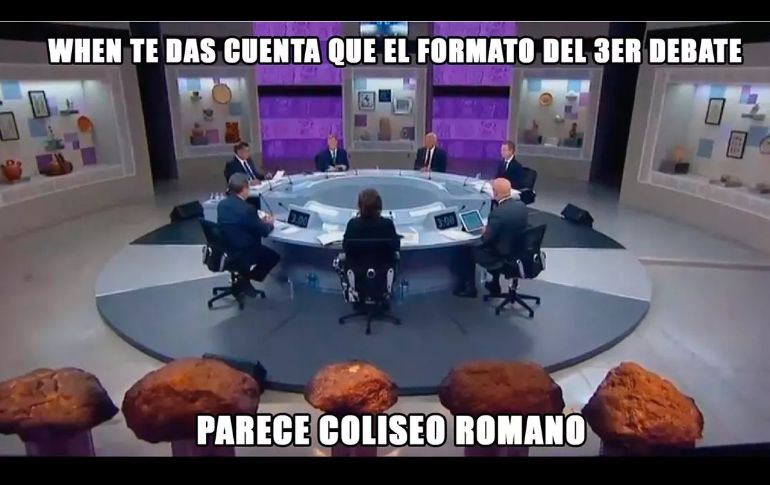 Fotogalería: Los memes del tercer debate presidencial