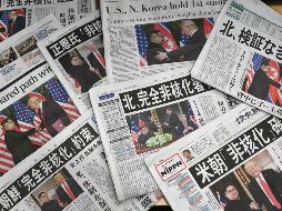 La histórica cumbre bilateral acaparó las portadas de los diarios alrededor del mundo. AFP/M. Bureau