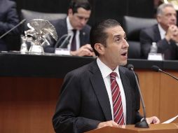 La proposición presentada por el senador priista José María Tapia Franco, fue apoyada de manera unánime por legisladores del PAN, PRD, Movimiento Ciudadano y Morena. TWITTER / @CHEMATAPIA