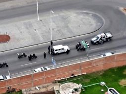 Las autoridades continuaron con la búsqueda de una pareja de presuntos cómplices pero no los localizaron. ESPECIAL/