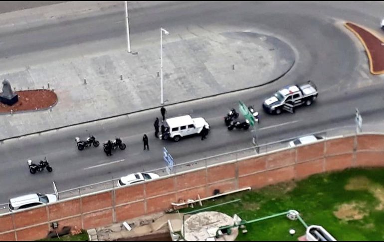 Las autoridades continuaron con la búsqueda de una pareja de presuntos cómplices pero no los localizaron. ESPECIAL/