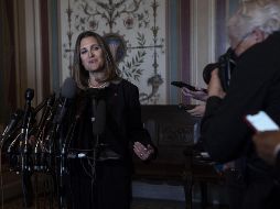 La tormenta internacional desencadenada por los impuestos aduaneros estadounidenses se presenta cuando Washington, Ottawa y México han estado involucrados en la renegociación. AFP/ T. Sarno