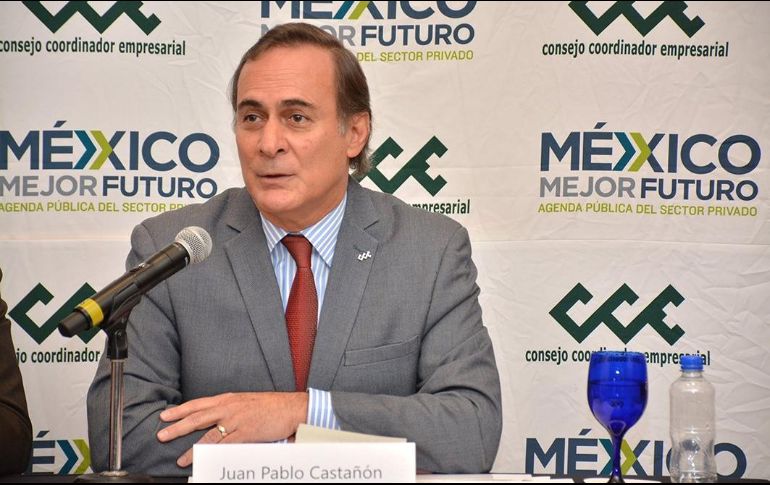 El líder de la máxima cúpula empresarial dijo que además, al sector empresarial está preocupado por la inseguridad. TWITTER / @cceoficialmx