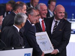 México, Estados Unidos y  Canadá serán los anfitriones de la Copa del Mundo 2026. AFP / K. Kudryavstev