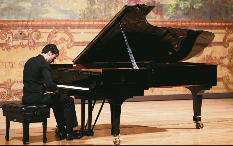 Jorge Viladoms Weber presentó su talento en el Teatro Degollado hace cinco años. EL INFORMADOR