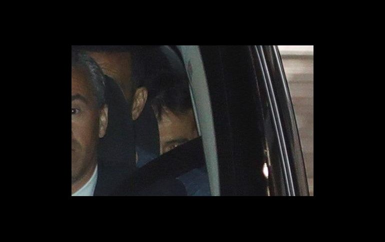 El exseleccionador español de futbol Julen Lopetegui a su llegada esta madrugada a España. EFE/J. Martín