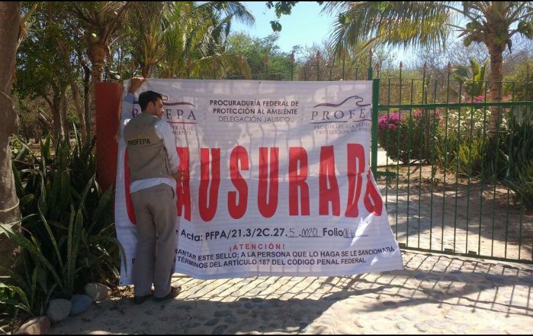 El desarrollo no contaba con los planes para mitigar el impacto ambiental en la zona. ESPECIAL/