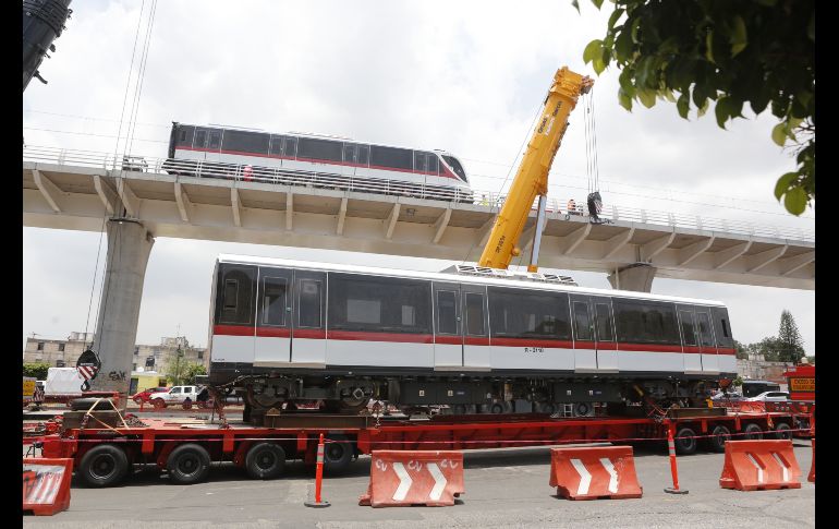 Al entrar en funciones, la nueva línea transportará 233 mil pasajeros diarios en 18 vagones a lo largo de 22 kilómetros. EL INFORMADOR/G. Gallo