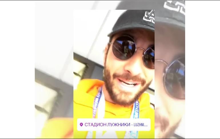 Maluma mostró su acreditación y aspectos del estadio y la ceremonia inaugural. INSTAGRAM / maluma