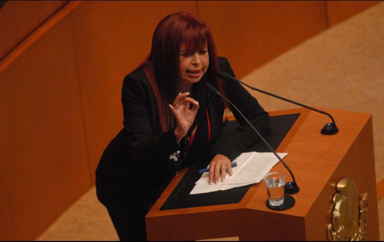 La aspirante acusó que se distorsionó la información y eso se debe a que están denunciando actos de corrupción realizados por Miguel Ángel Mancera, Héctor Serrano y Leonel Luna. NTX / ARCHIVO