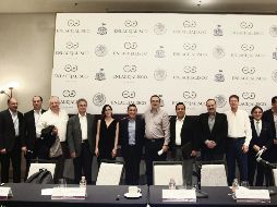 Marcelo Ebrard Casaubón llevará la agenda empresarial del candidato de la coalición Juntos Haremos Historia. EL INFORMADOR/E. Barrera