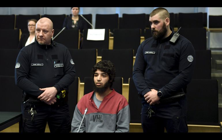 El joven declaró que se sintió indignado al comprobar cómo el mundo occidental se solidarizaba con las víctimas de los atentados en España mientras que, a su juicio, a nadie le importaba lo que sucedía en Siria. AFP/Lehtikuva
