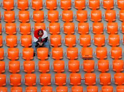 En las imágenes podían observarse los lugares vacíos, principalmente en la zona baja. AP / V. Ghirda